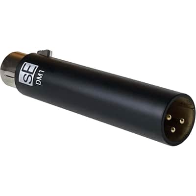 sE Electronics DM1-MIC-PRE Dynamite Active In-Line Preamp - Black image 2