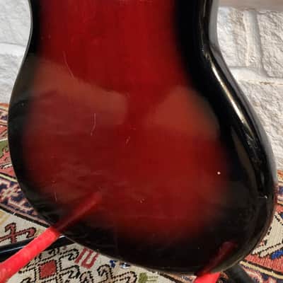 RARE! Guyatone (Heit) Bradford PU-1 Bloodburst w/ Sharktooth Pickup 1966-67 Japan image 9