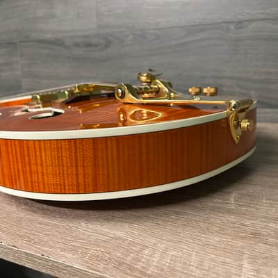Gretsch G6120TM Tiger Maple Orange Hollow Body Electric Guitar 2006 #2692 image 16