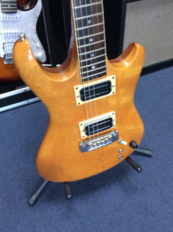 Exotic Mystery Guitar electric 80s - Natural image 1