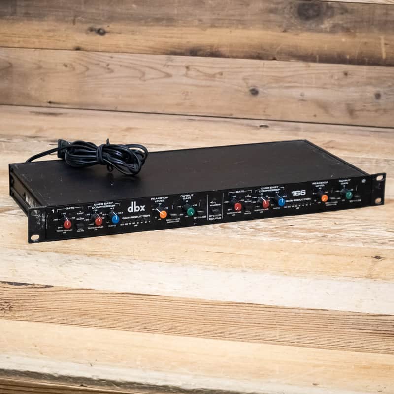 dbx 166 2-Channel Dynamics Processor | Reverb