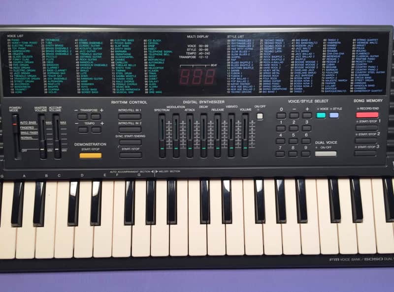 Yamaha PSS-380 FM Synthesizer | Reverb