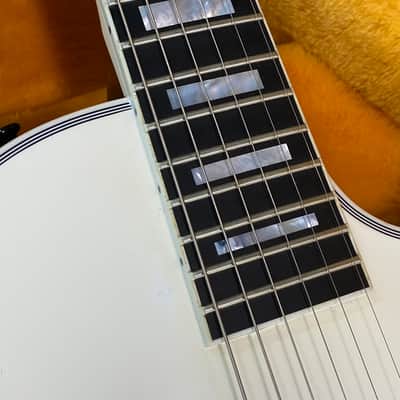 Video! 2022 Gibson Les Paul Custom MOD Collection  “Ghost” One Humbucker Black + White w/ Double Extended Stingers image 8