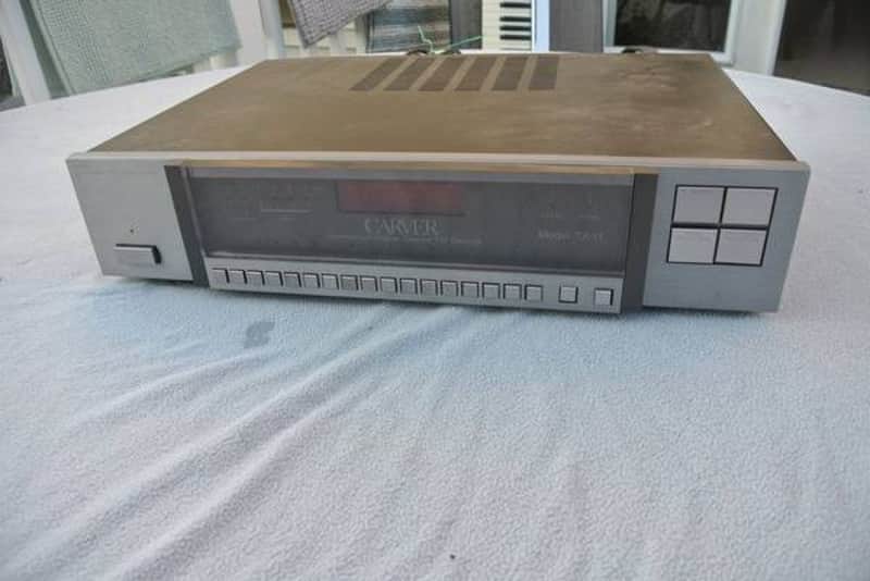 Vintage Carver TX-11 Stereo AM/FM Radio Tuner image 1