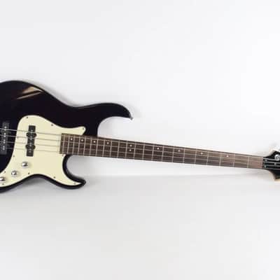 Early 2000's Silvertone Midnight Purple Indigo Jazz Bass J-Style Bass ~Rosewood Fretboard~ image 7