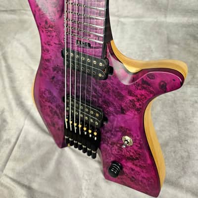 Valravn Huginn 7 2023 Purple Burl Neck-thru image 12