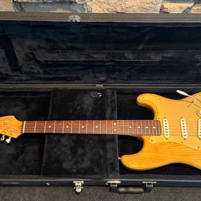 1997 Fender USA Stratocaster - Natural - Ash image 14