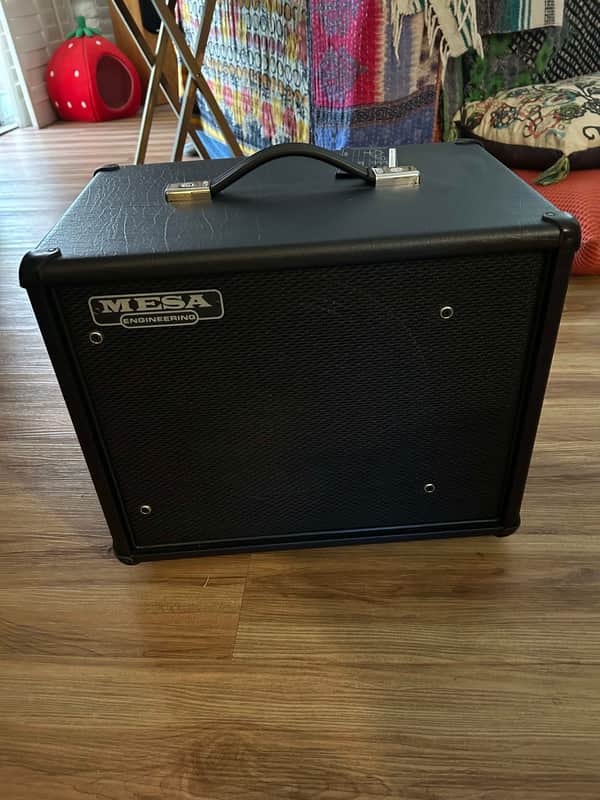 Mesa Boogie 1x12 Thiele Cabinet - Black w/ Vintage 30 Speaker (Mesa Logo) image 1