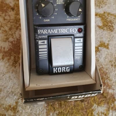 Korg PEQ-1 Parametric EQ 1980s - Black image 3