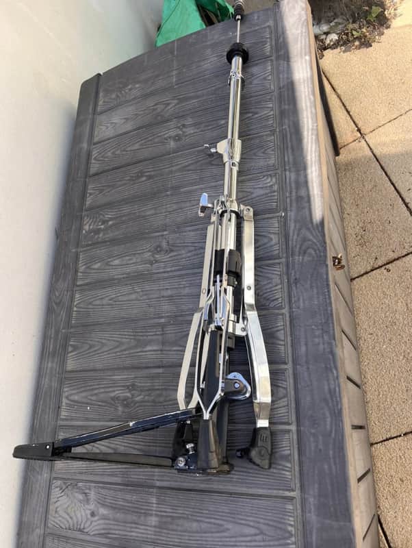 Mapex H800 Armory Double Braced Hi-Hat Stand 2010s - Chrome image 1