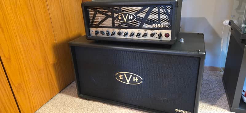 EVH 5150 III EL34 50-Watt 2x12" Guitar Speaker Cabinet 2017 - Present Black image 1