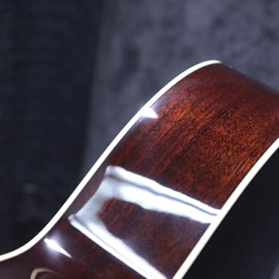 Guild OM-140CE Antique Burst Spruce Top Orchestra Cutaway Acoustic Electric Guitar image 17