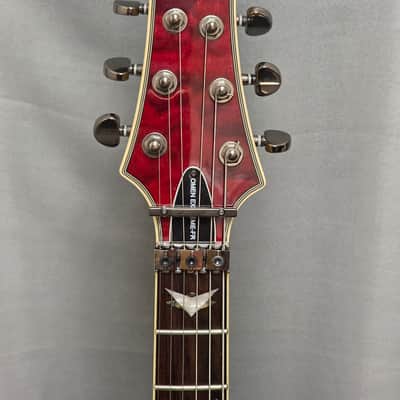 Schecter Omen Elite-6 FR Left-Handed 2021 - Present - Black Cherry Burst image 3