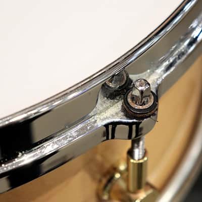 CANOPUS USED ​​M-1455 [The Maple Snare Drum 14''×5.5'' - Natural LQ] image 8