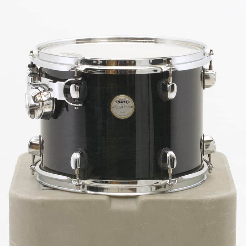 Mapex Meridian Birch 9x12 Mounted Tom, Black Lacquer image 1