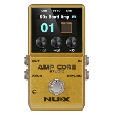 NUX NCA-1 Amp Core Studio Amp Modeling Pedal image 1