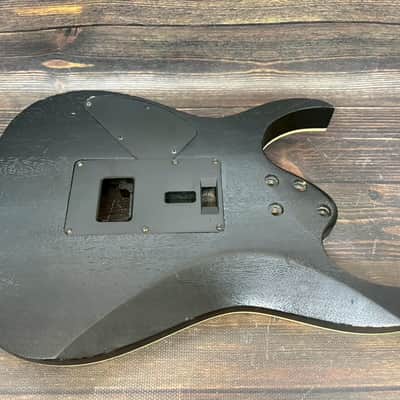 2019 Ibanez RG370ZB Body Weathered Black with Original Pickups image 13
