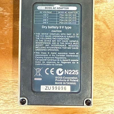Boss AC-3 Acoustic Simulator (Dark Gray Label) 2006 - Present - Yellow image 7