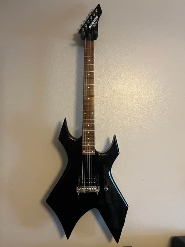 B.C. Rich Bronze Series Warlock - Black image 1
