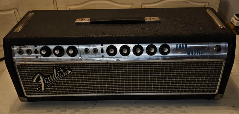 Fender 1968 Drip Edge Bandmaster Tube Amp image 1