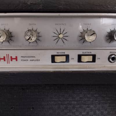 1973 Vintage British HH IC-100 Combo - Dr. Feelgood, Buzzcocks, Clash,T Rex, Genesis, Rush, Sweet, Iron Maiden, Sex Pistols, Johnny Marr, etc image 6