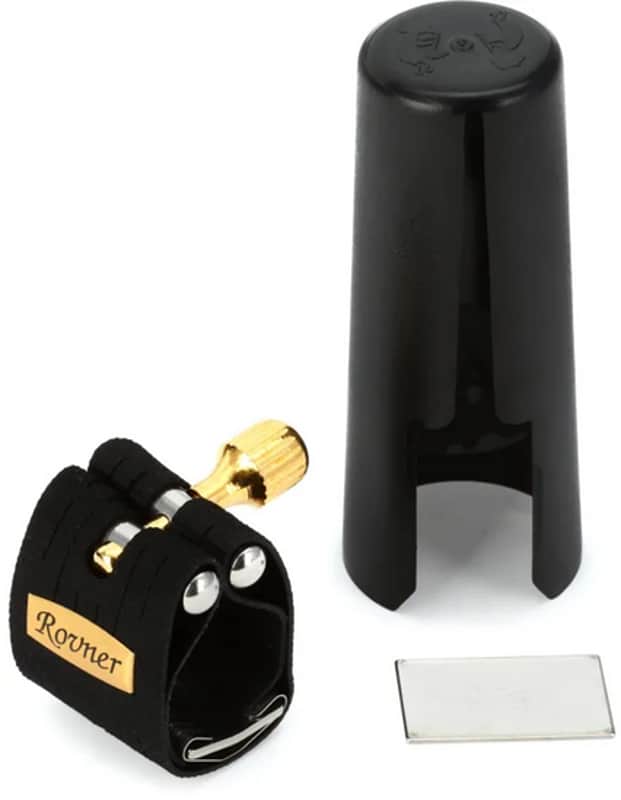 Rovner V-2M Versa Slim Tenor Saxophone Ligature - Metal Style Mouthpiece image 1