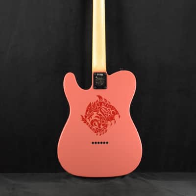 Fender Monster Hunter Rathalos Telecaster Rathalos Red Rosewood Fingerboard image 7