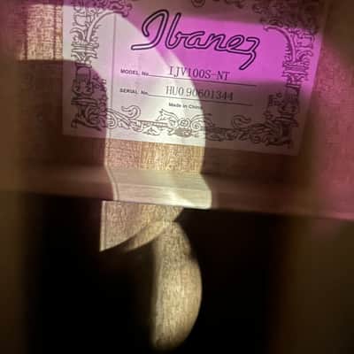 Ibanez IJV100S-NT Acoustic Guitar image 4