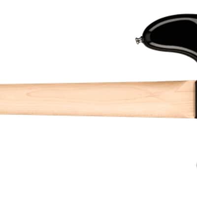 Fender Squier Mini Precision Bass Black Short-Scale Electric Bass Guitar image 2