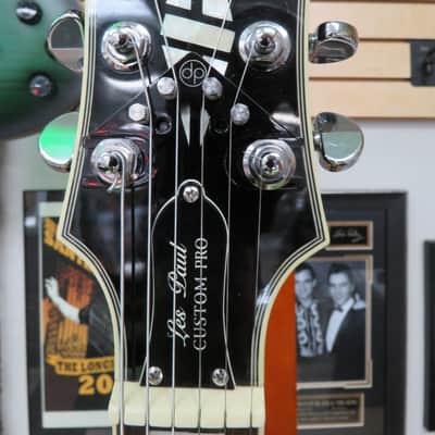 2012 Epiphone Les Paul Custom PRO Limited Edition Epiphone Custom Shop- Silverburst -with Upgrades image 11