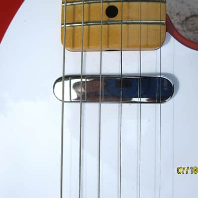 Fender 1950's Vintera Telecaster, 2022, Mexico,  Fiesta Red Finish, Gig Bag image 5