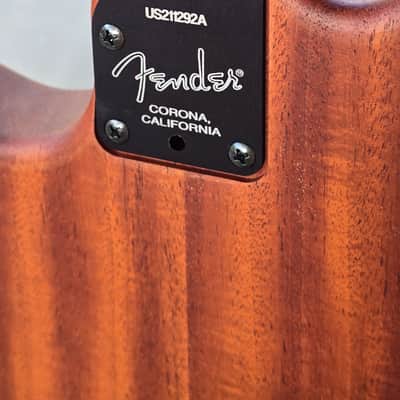 Fender American Acoustasonic Jazzmaster 2021 - Present - Ocean Turquoise image 2
