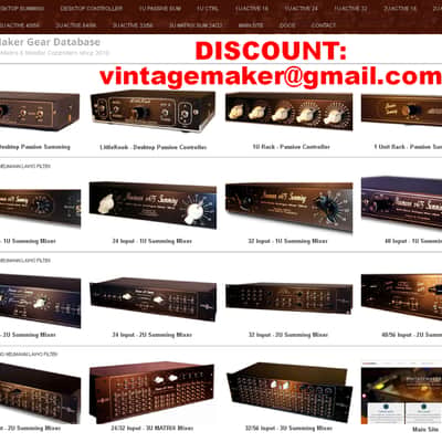2 In 4 Out TRS Monitor Controller Vintage Maker image 6