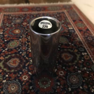 Dunlop 220 Chromed Steel Guitar Slide - Medium 2010s - Chrome image 4