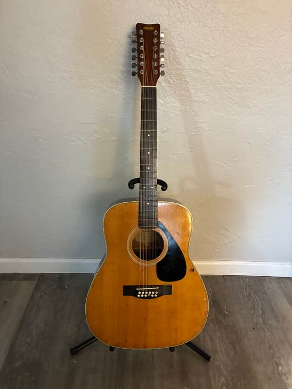 Yamaha FG-312 II 12-String Jumbo Dreadnought 1980s - Natural image 1