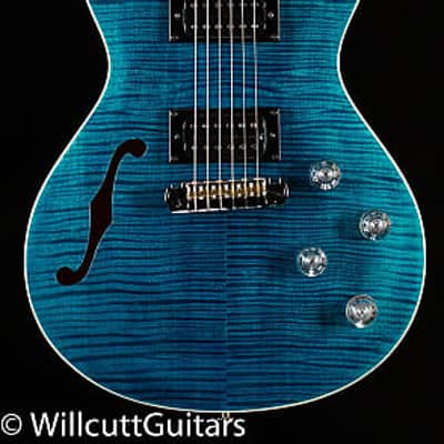 PRS SE Zach Myers Semi-Hollow Myers Blue (875) image 2