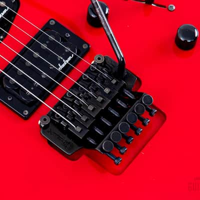 1990 Charvel by Jackson DK-065-SSH Vintage Superstrat Red w/ Floyd Rose, Model 3 Japan image 8