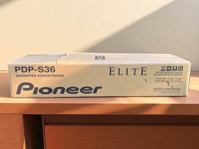 Pioneer Elite PDP-S36 Speaker System Home Audio Surround Sound BRAND NEW image 1