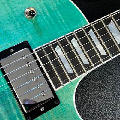 2024 Gibson USA Les Paul Modern Figured Seafoam Green image 4