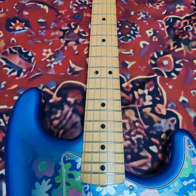 *NEW IN BOX* 2025 Fender Japan Limited Edition Stratocaster Blue Flower - low tariffs image 10
