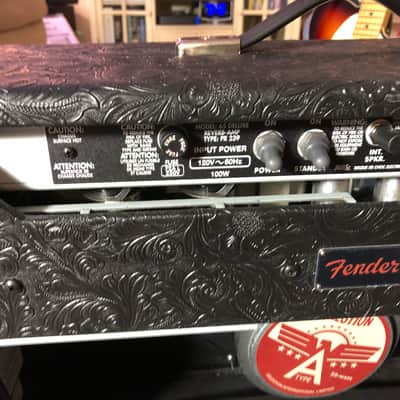 Fender Deluxe Reverb Reissue 65 Amplifier With Western Tolex covering image 7