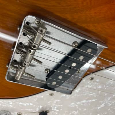 Fernandes TE-3 Thinline T-style Made in Japan 1994 - 3 Tone Sunburst w/ case image 8