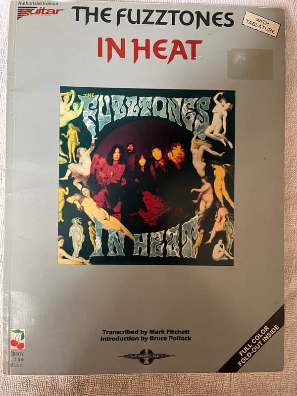 The Fuzztones - In Heat - Guitar Tab / Tablature Book image 1