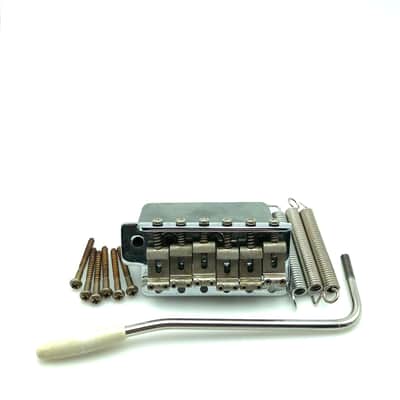 Relic’d Stratocaster Style Tremolo Vibrato - Relic’d Chrome/Nickel image 1