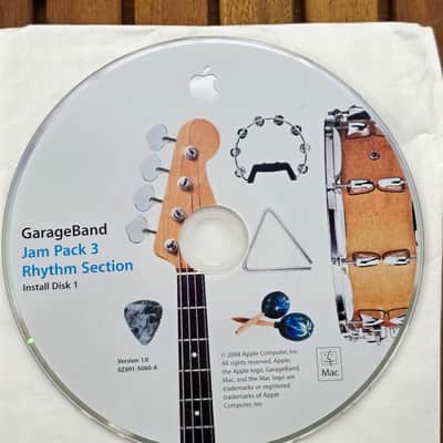 Apple GarageBand Jam Pack 3 Rhythm Section | 2 disk set | 2000k + loops 2004 image 2