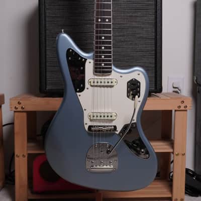 2026 Fender MIJ Traditional II '60s Jaguar - Ice Blue Metallic image 3