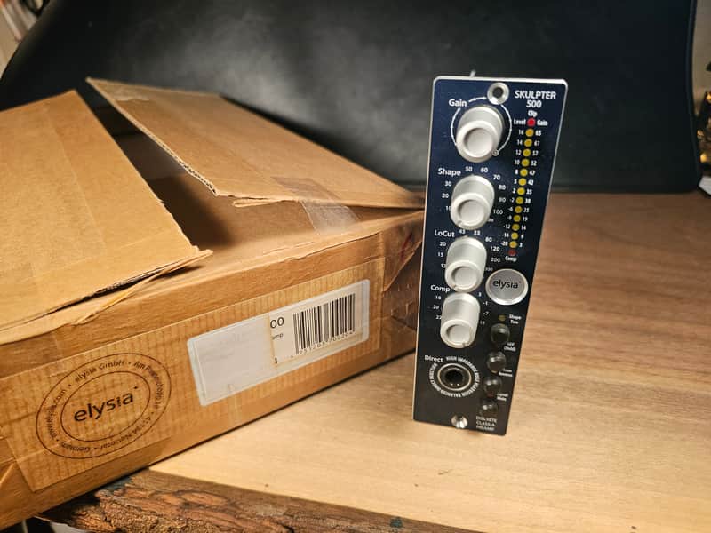Elysia skulpter 500 Discrete 500 Series Class-A Mic Preamp Module 2010s - Blue image 1