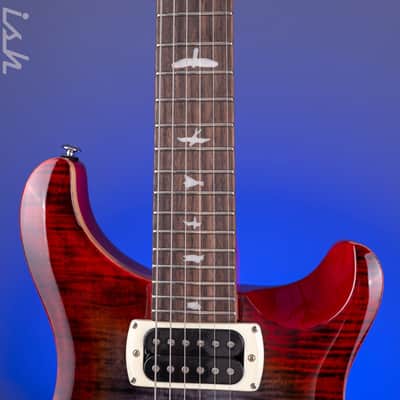PRS SE Custom 24 Charcoal Cherry Burst image 6