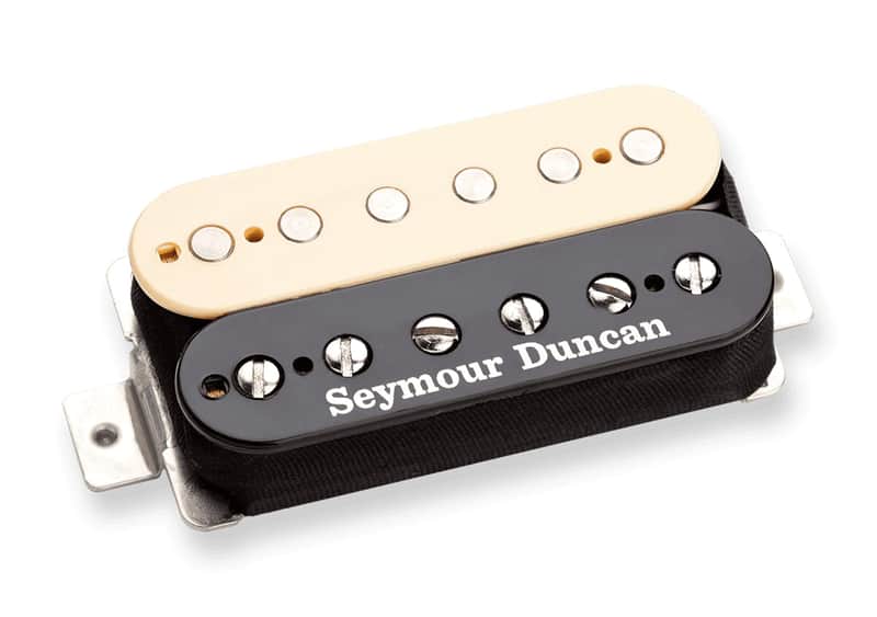 Mint Seymour Duncan Pearly Gates Bridge Pickup Reverse Zebra Bobbins image 1