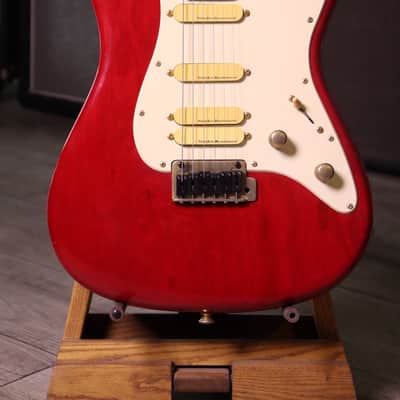 Valley Arts M Series 80s Hss Red Ebony board image 1